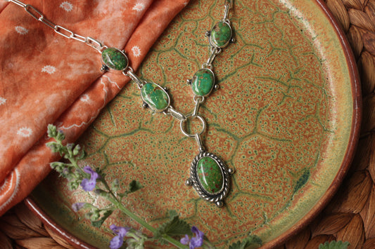 Verde Valley Turquoise "Valley" Lariat