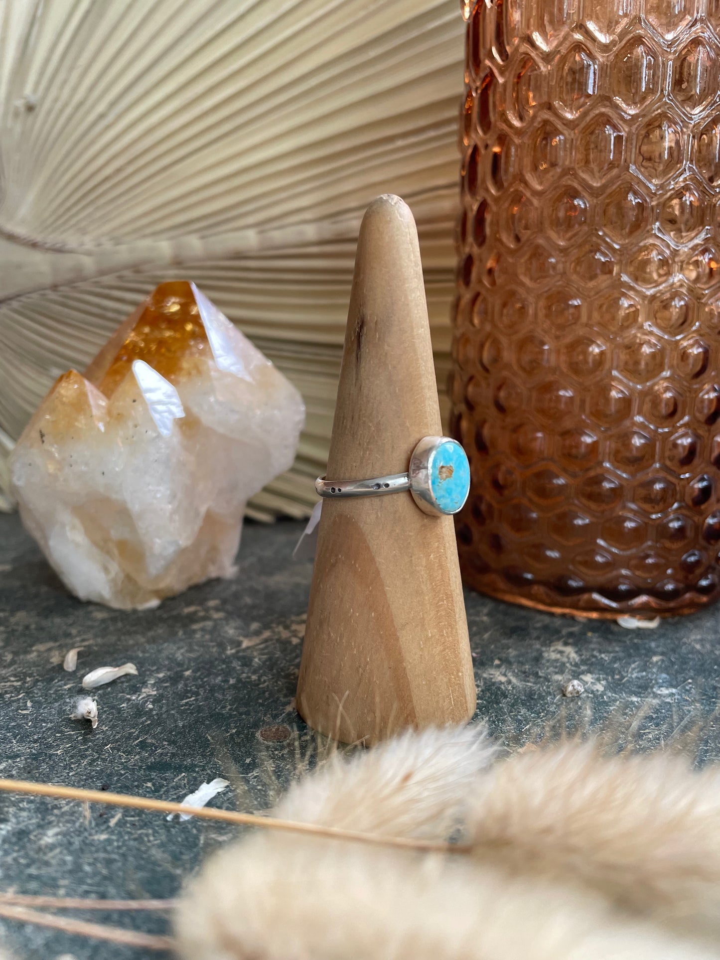 Sierra Bella Turquoise Ring - Size 10 1/2