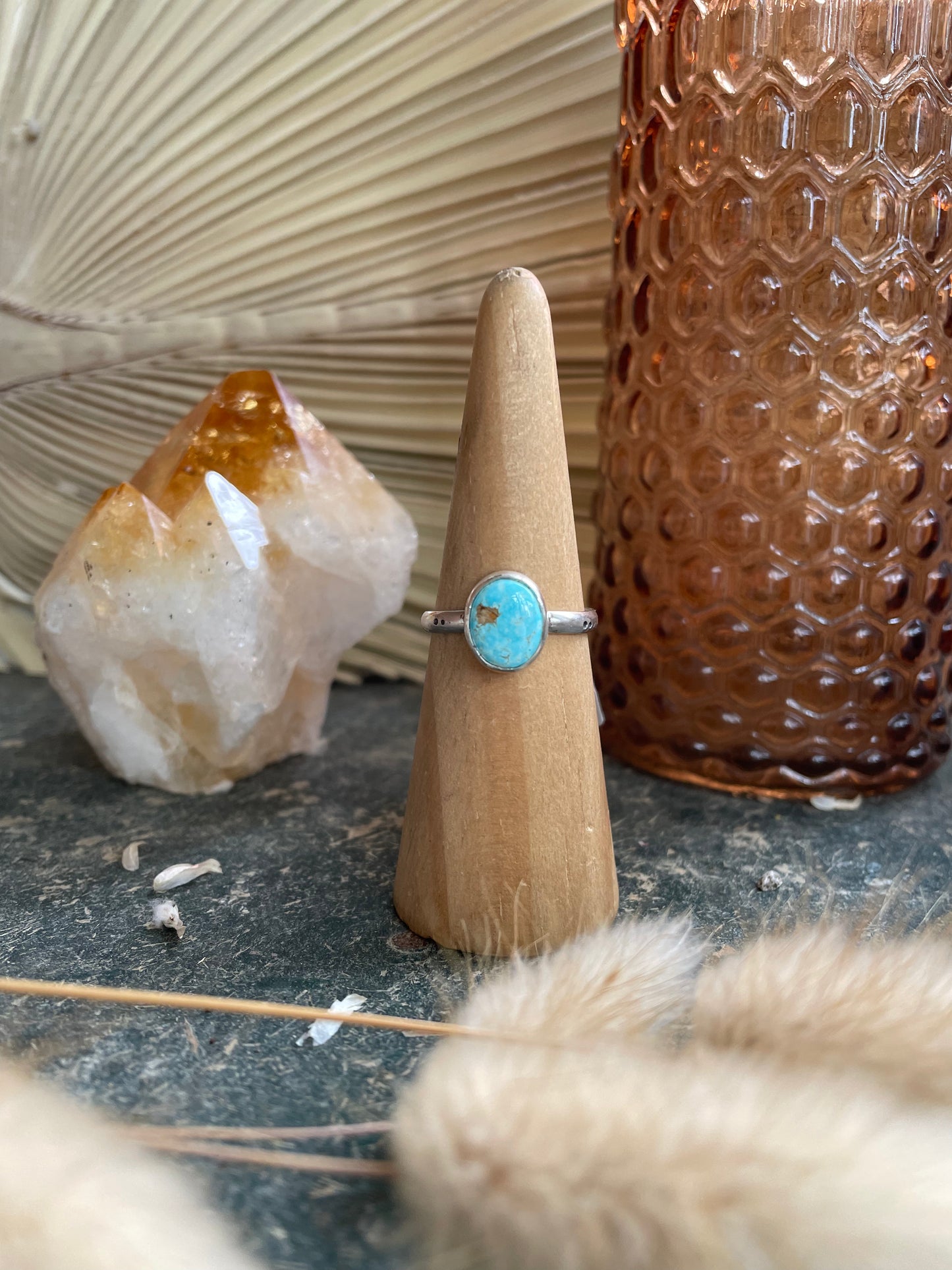 Sierra Bella Turquoise Ring - Size 10 1/2