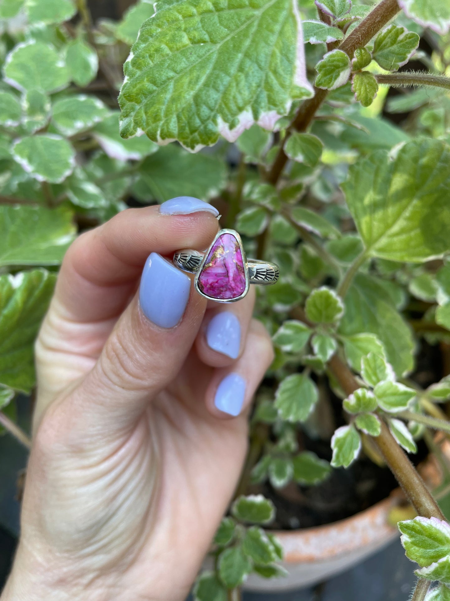 Dahlia Turquoise Ring - Size 6