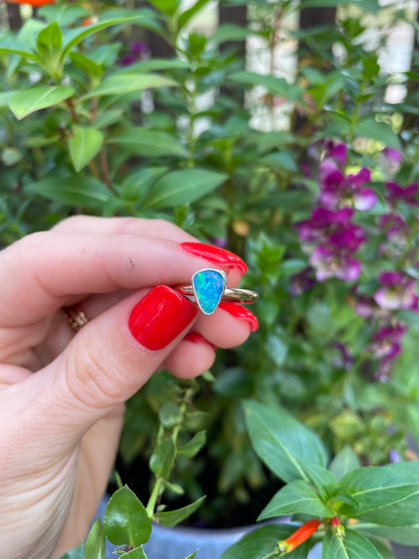Opal Ring - Size 7 1/2
