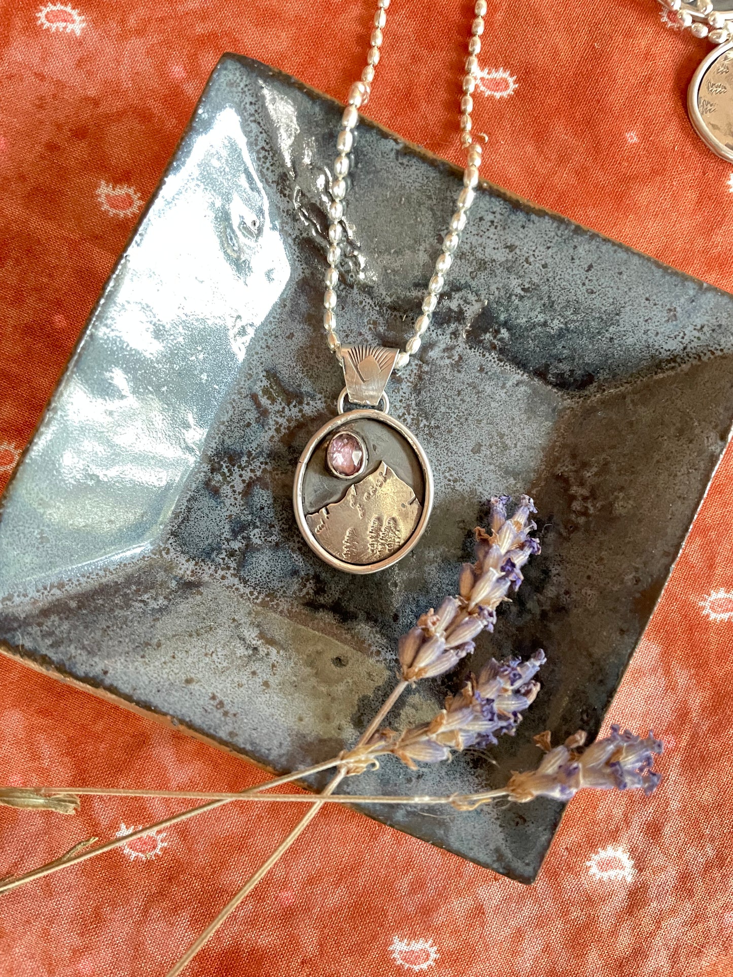 Summit Pendant- Tourmaline