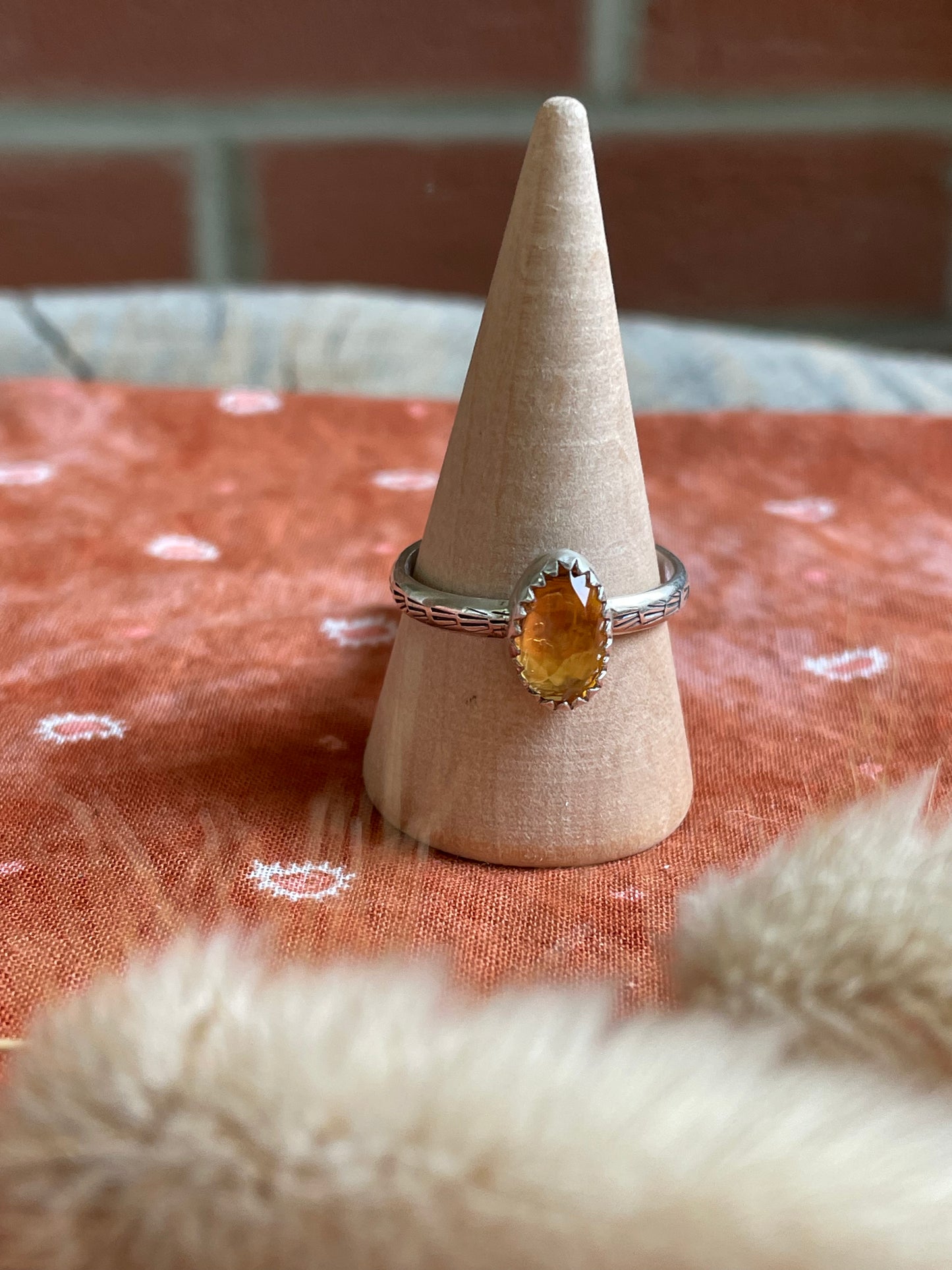 Citrine Ring - Size 8 3/4