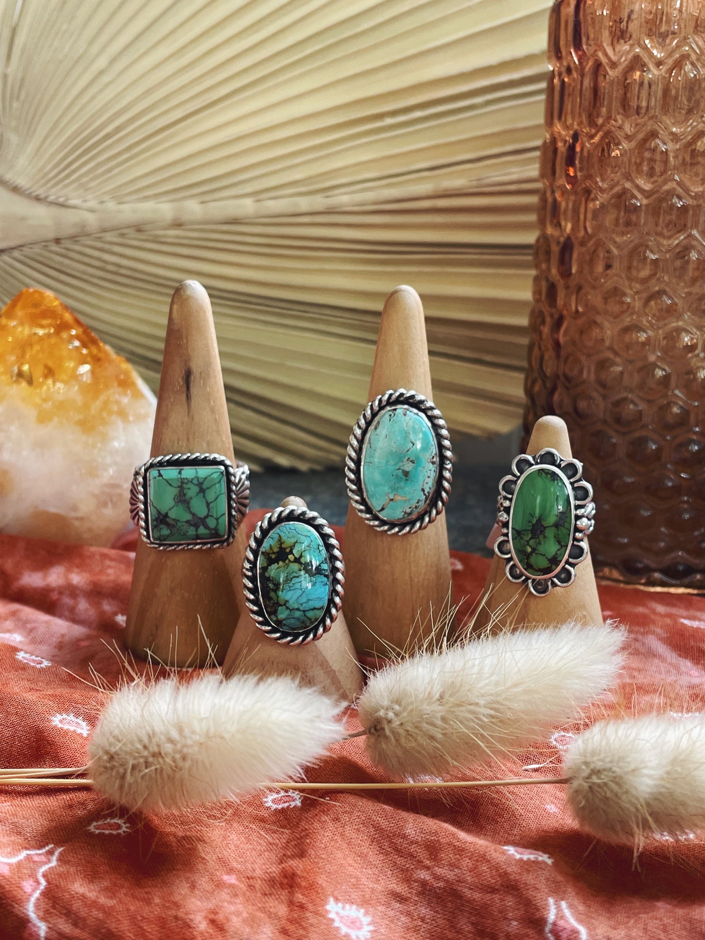 Treasure Mountain Turquoise "Alder" - size 12 1/2