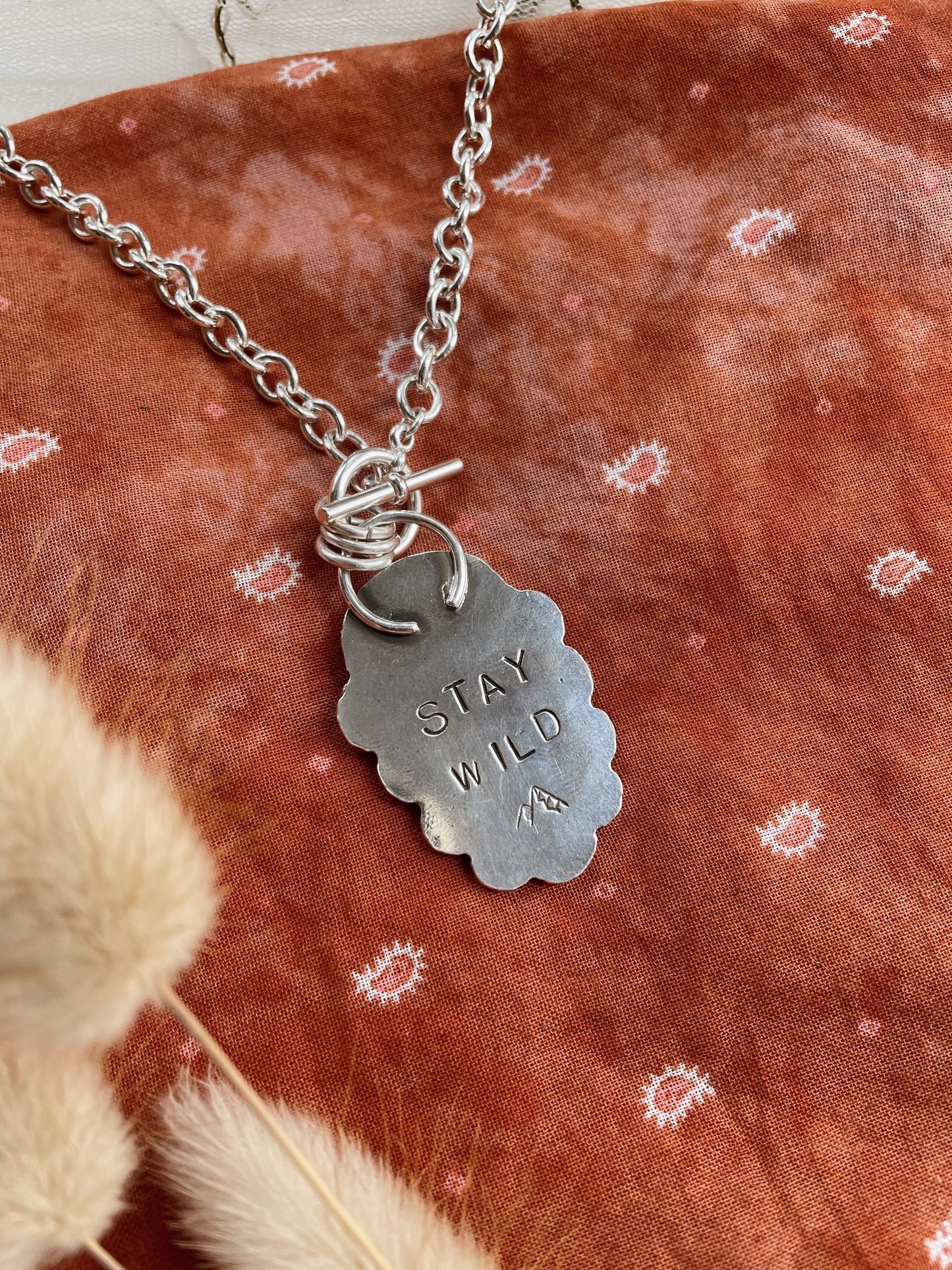 Sierra Bella Turquoise Donner Necklace - Chunky Chain + toggle