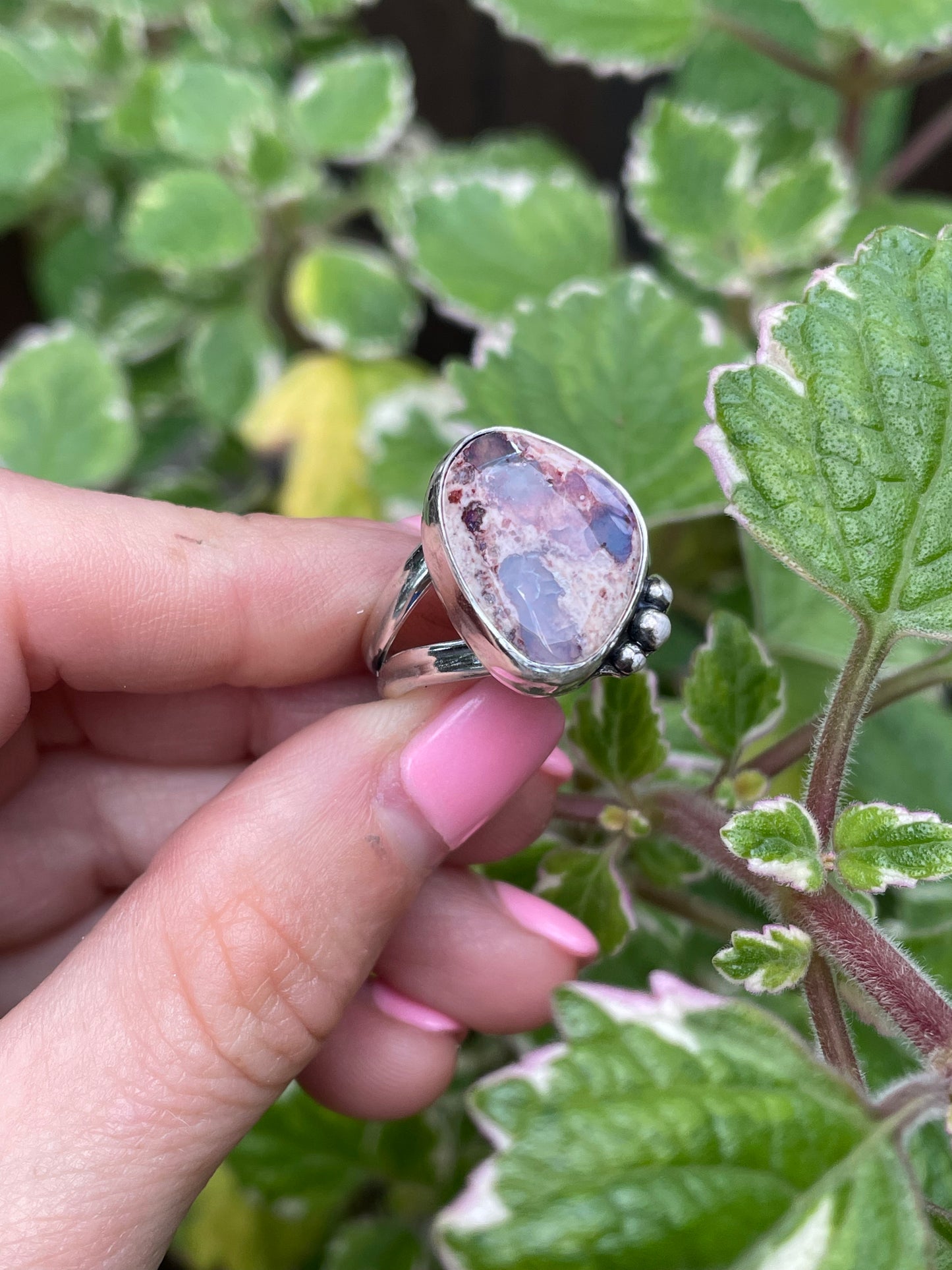 Mexican Fire Opal Ring - Size 8 3/4