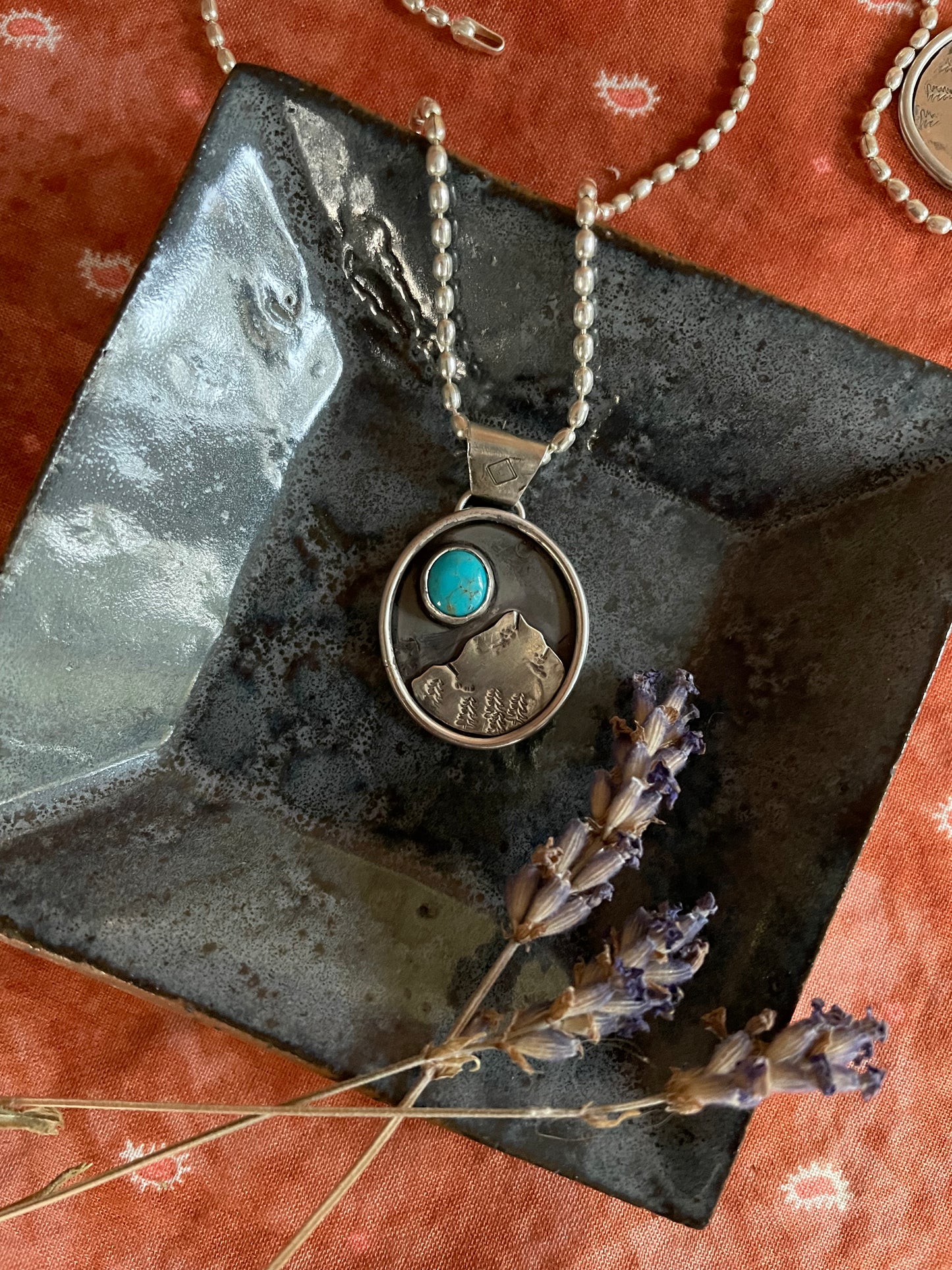 Summit Pendant- Turquoise