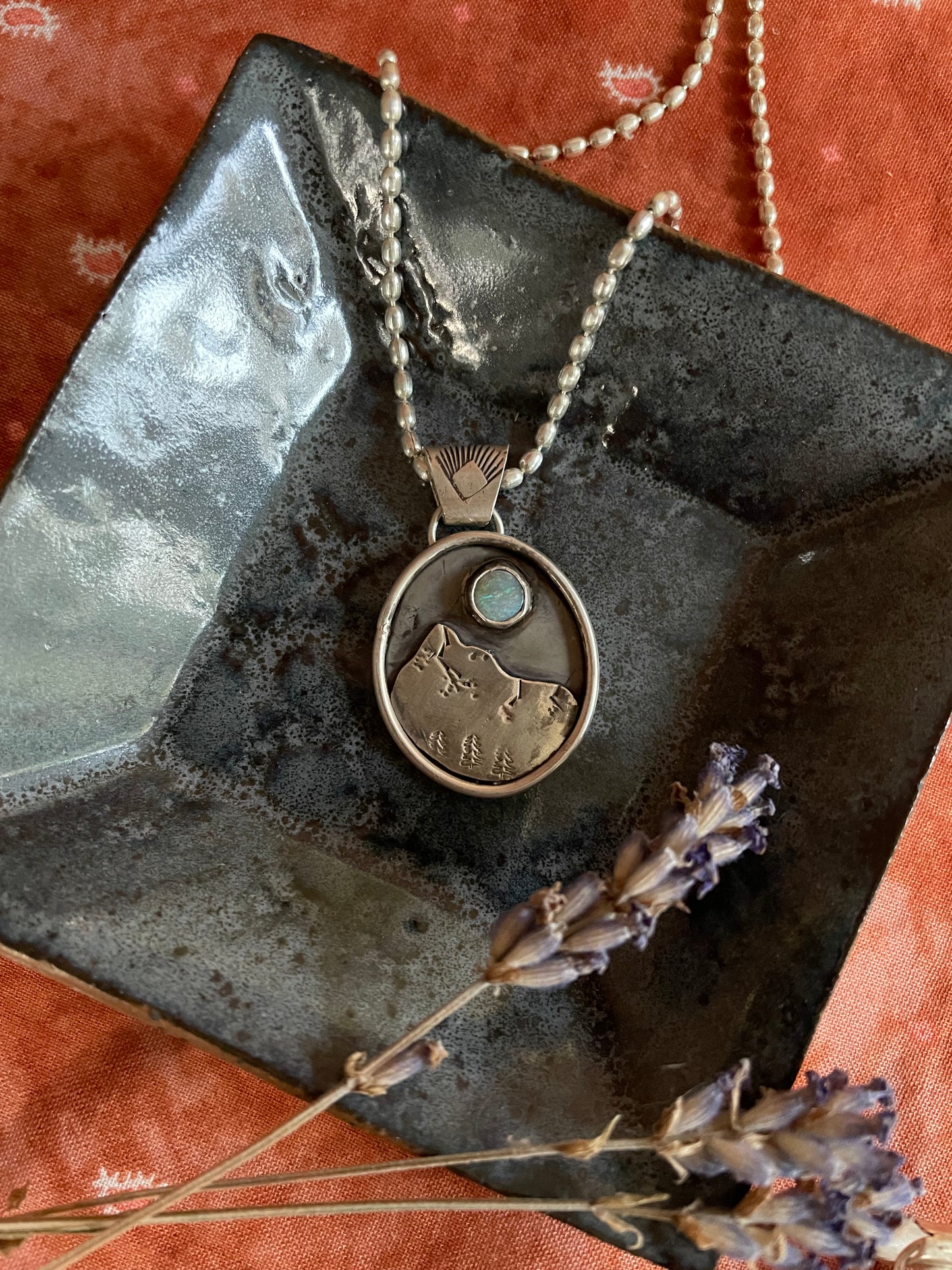 Summit Pendant- Opal