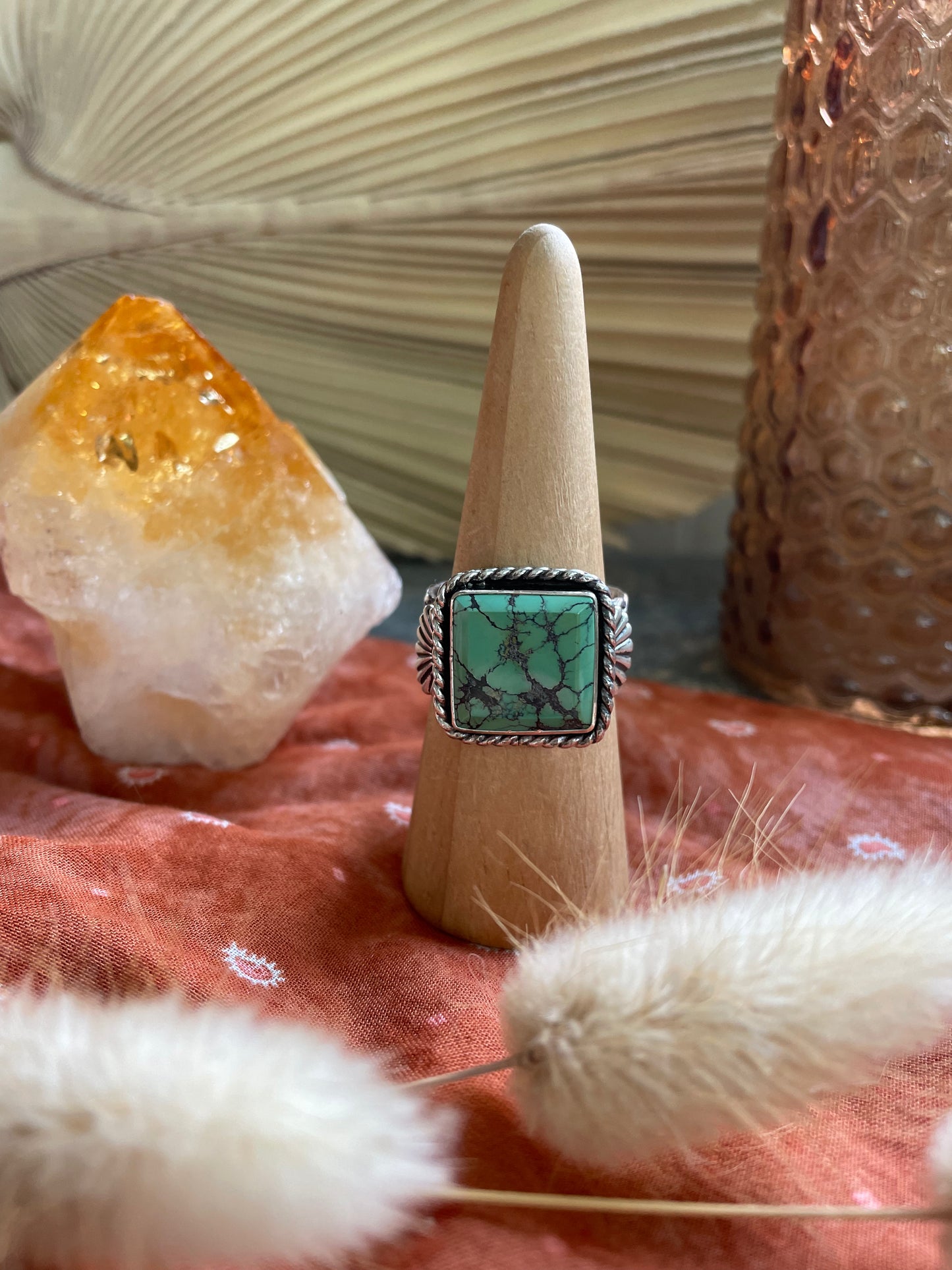 Treasure Mountain Turquoise "Alder" - size 12 1/2