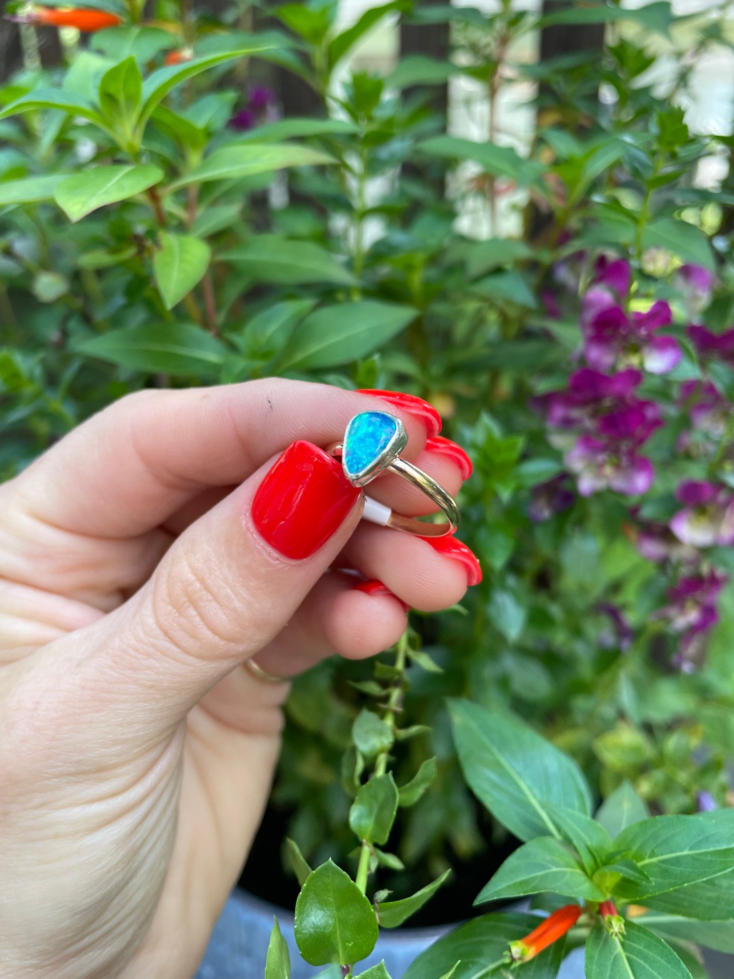 Opal Ring - Size 7 1/2
