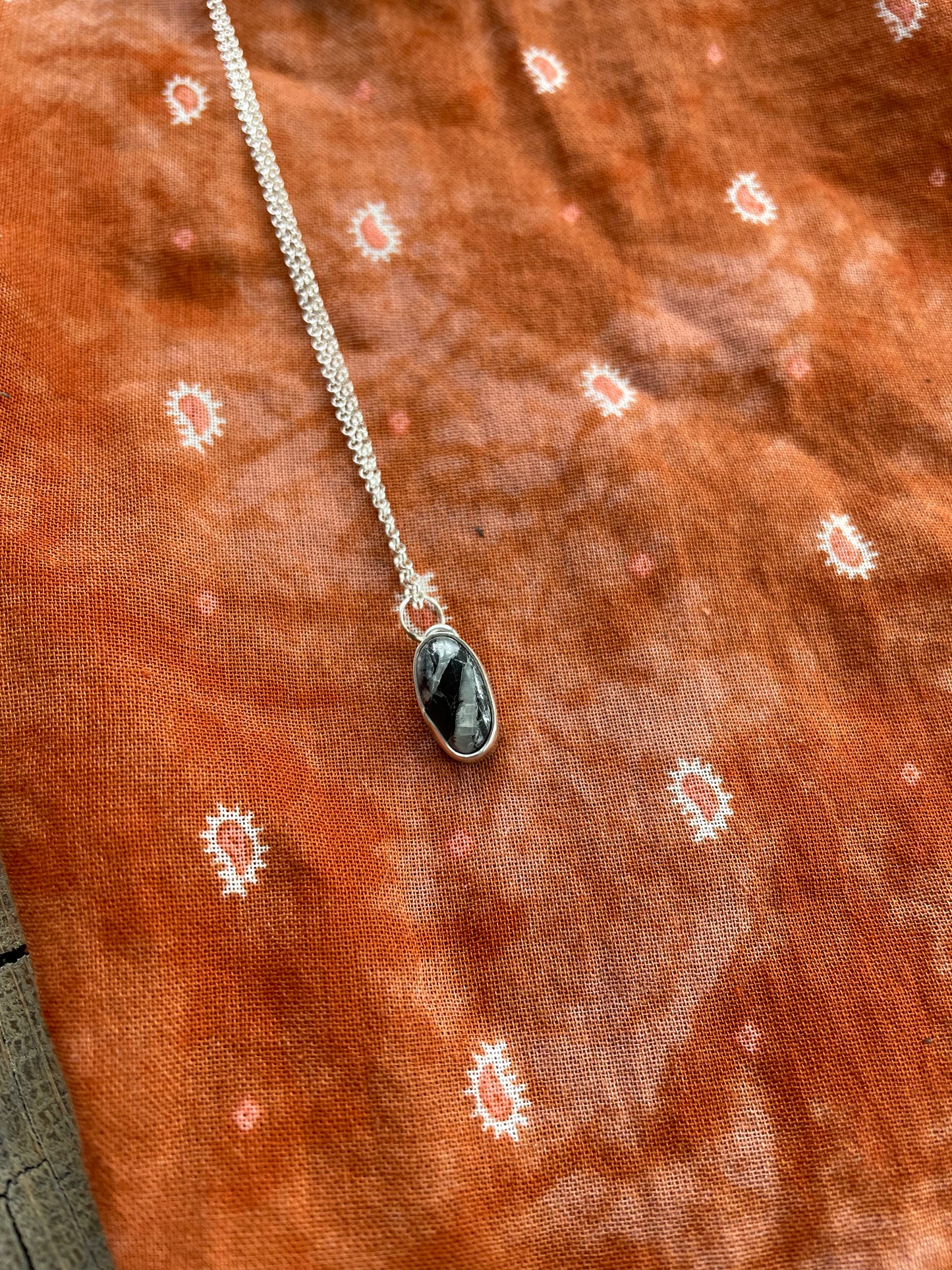 White Buffalo Turquoise "Mini" Necklace no. 3