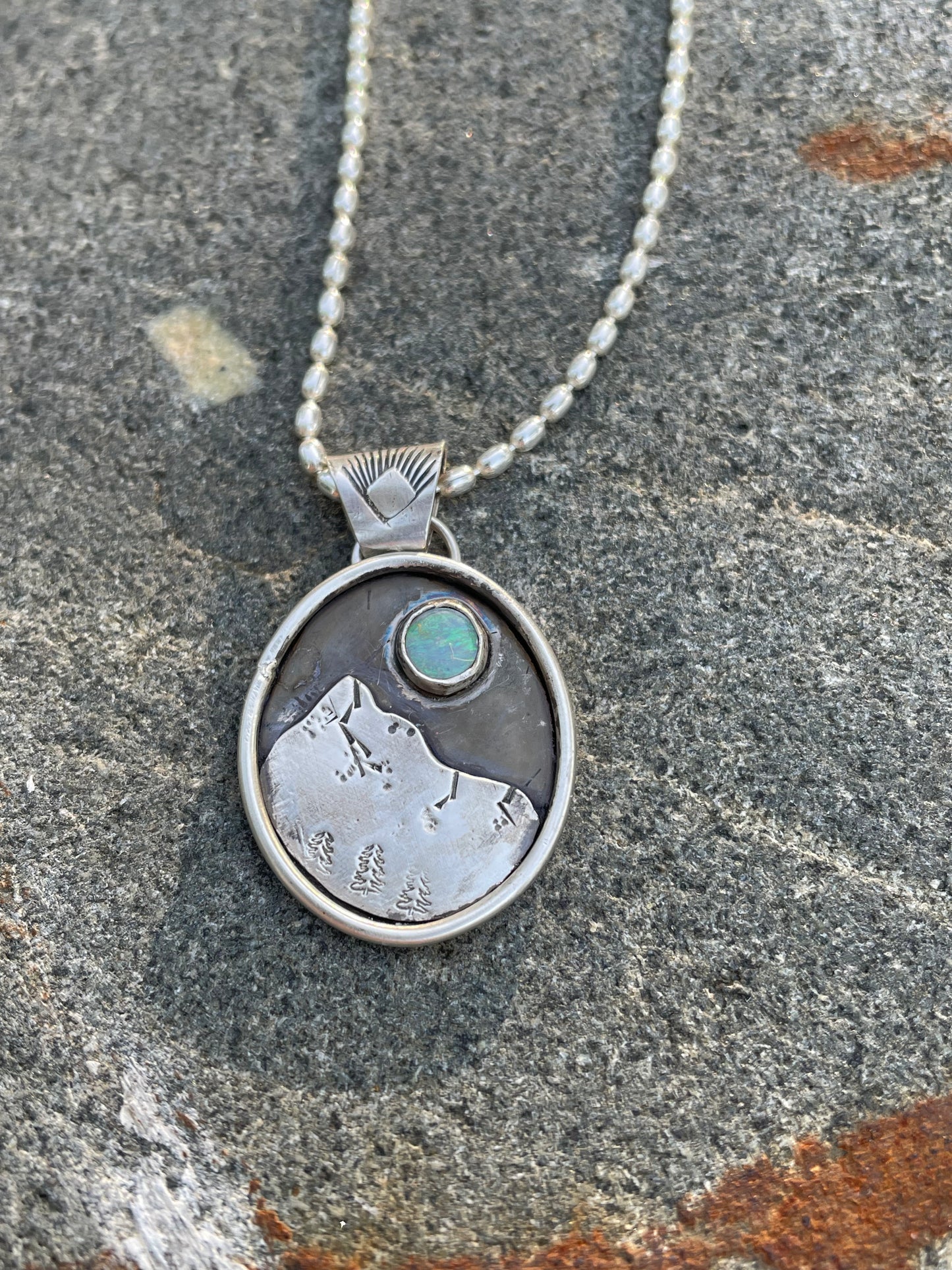 Summit Pendant- Opal