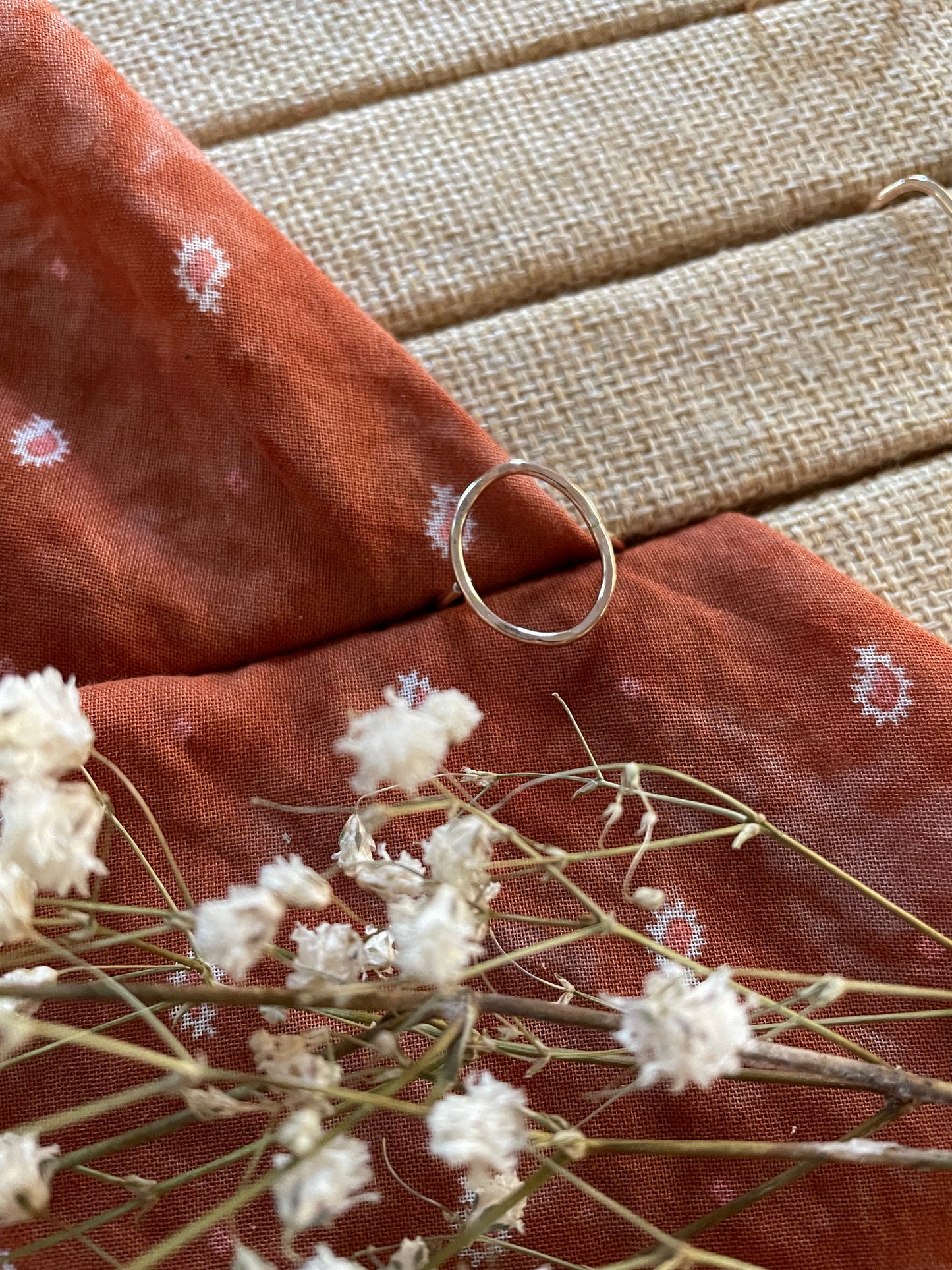 “Full Circle" 14k GF Ring