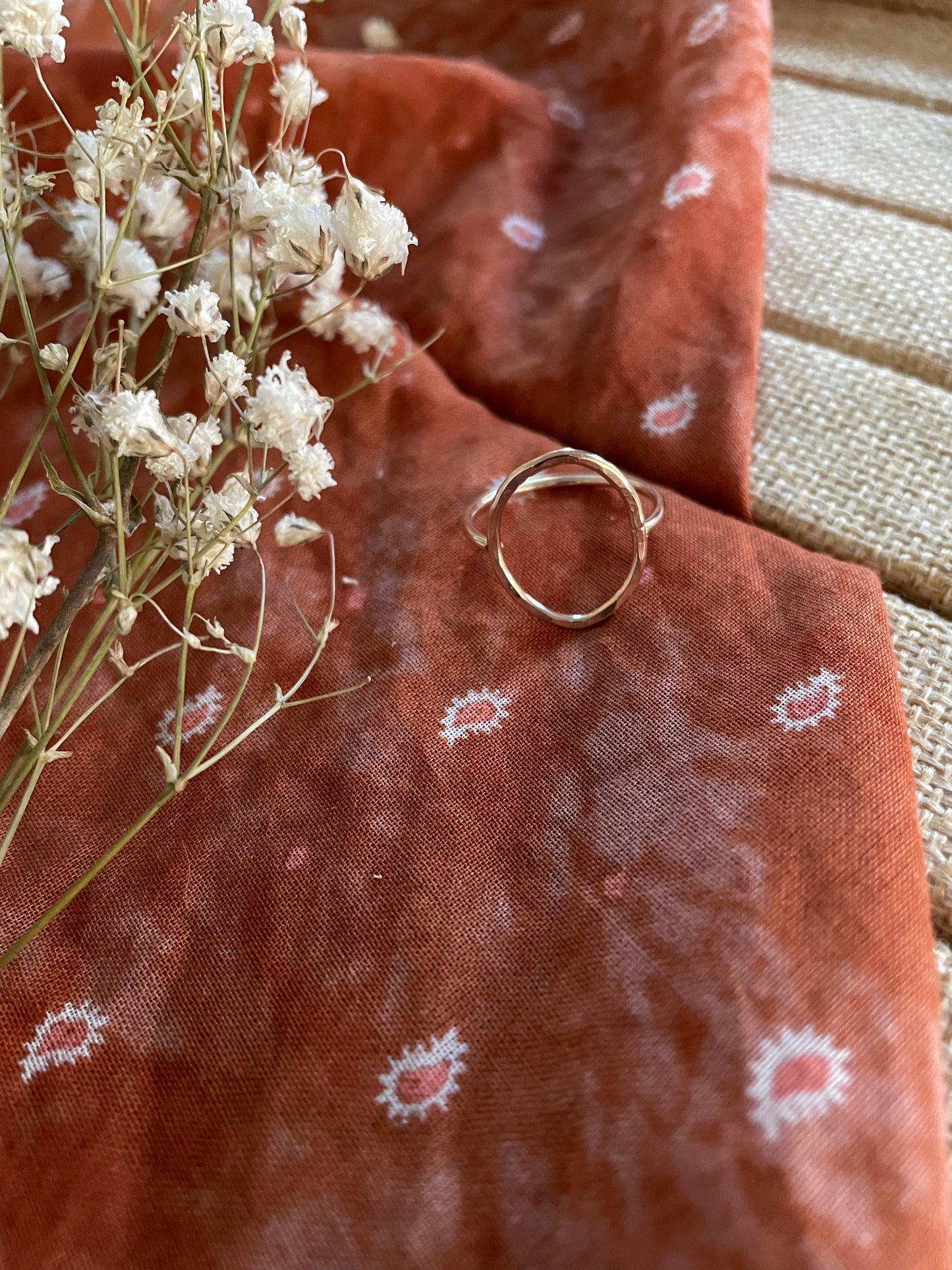 “Full Circle" 14k GF Ring