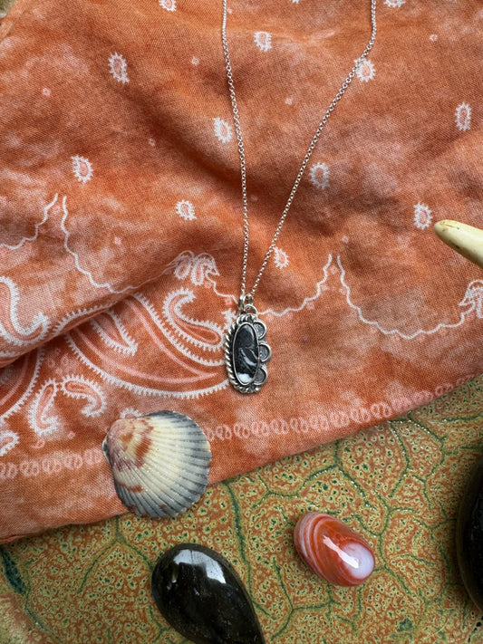 White Buffalo "Ripple" Necklace