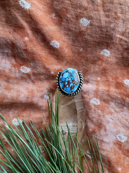 Golden Hills Turquoise Ring - Size 6 1/4