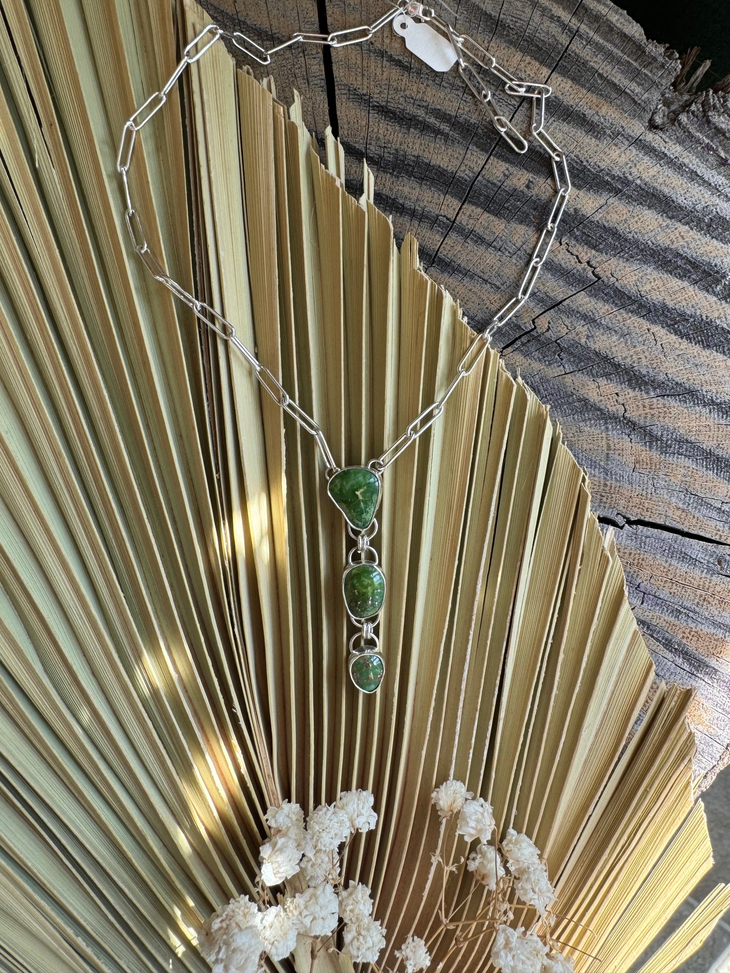 Verde Valley "Waterfall" Statement Necklace