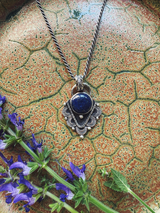 Lapis Lazuli Statement Talisman