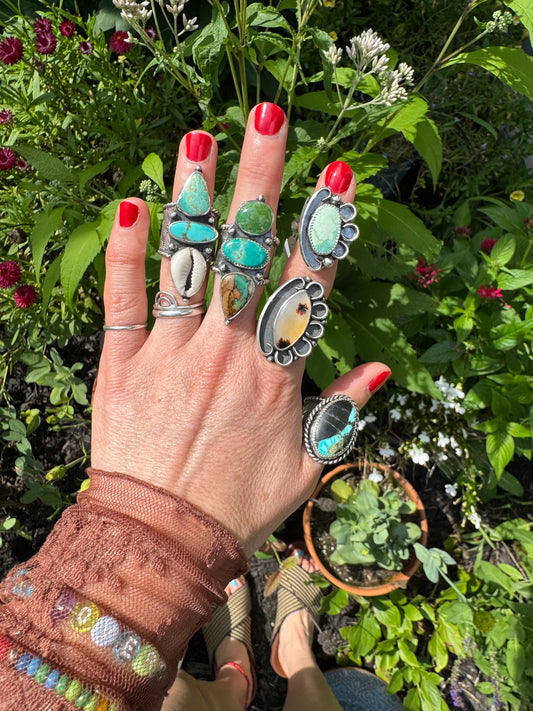 Turquoise "Ranger" Ring - Size 7 1/2