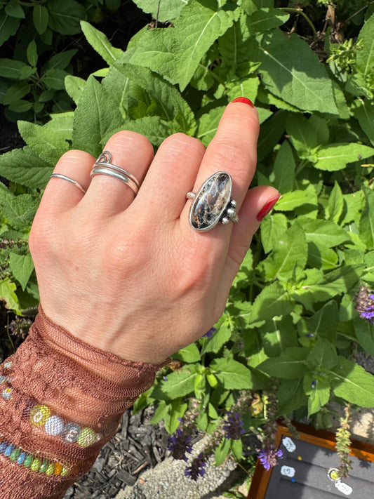 White Buffalo "Waypoint" Ring - Size 7