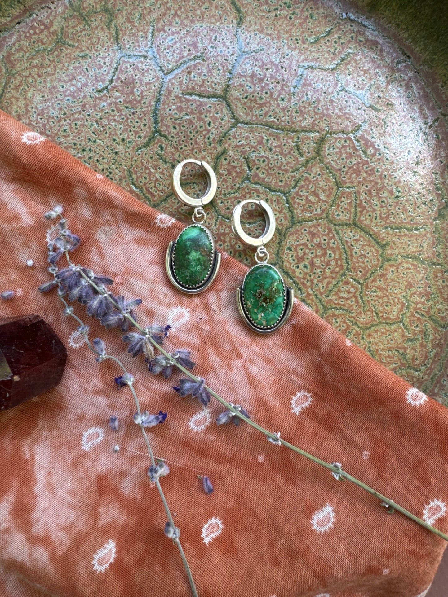 Sonoran Mountain Turquoise Earrings
