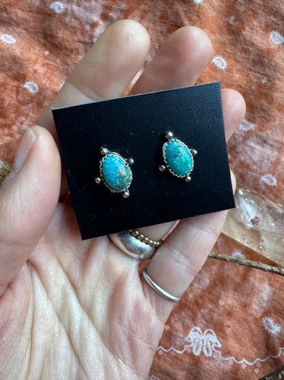 Catalina Turquoise "waypoint" Studs