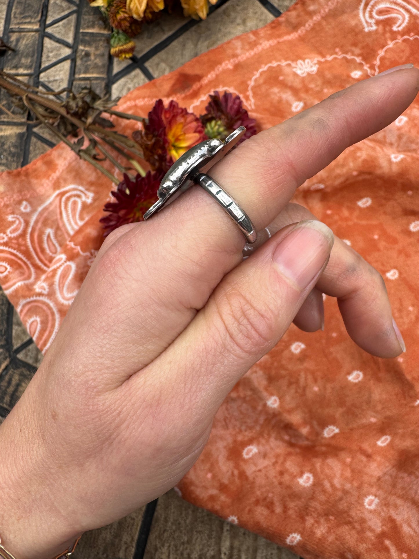 Labradorite "Reflections" ring - size 6 1/4