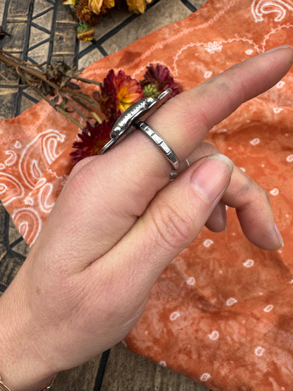 Labradorite "Reflections" ring - size 6 1/4