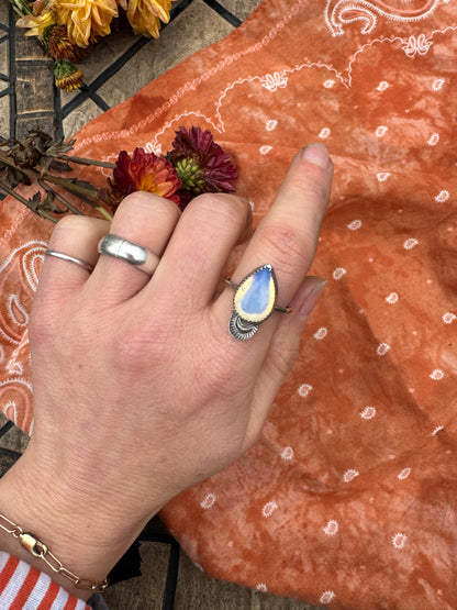 Opalite "Taylor" Ring - size 8 1/2
