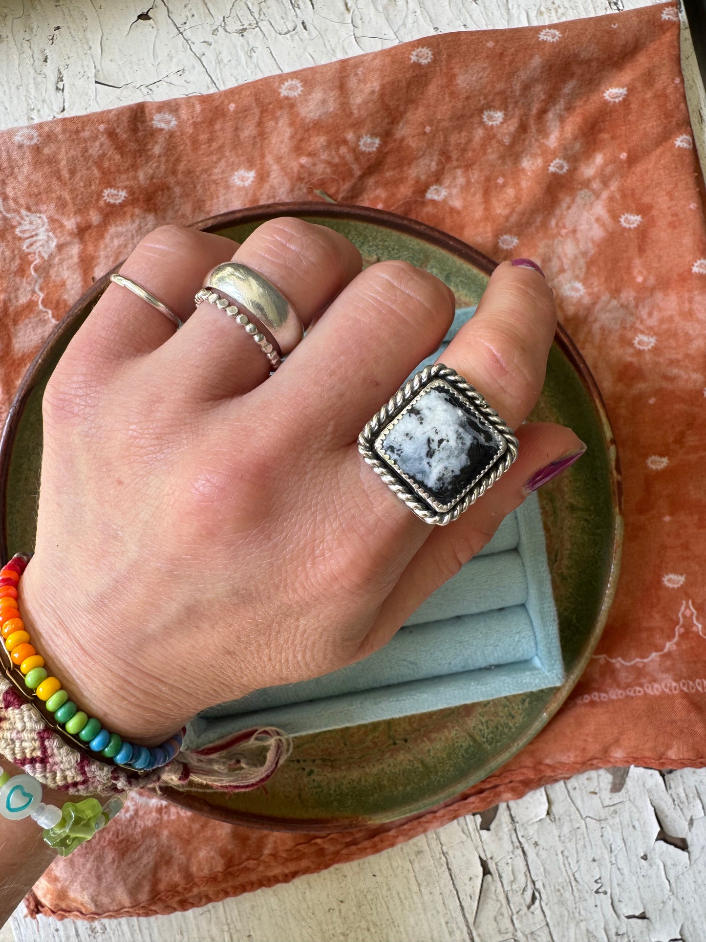 White Buffalo Ring no. 3 - Size 6