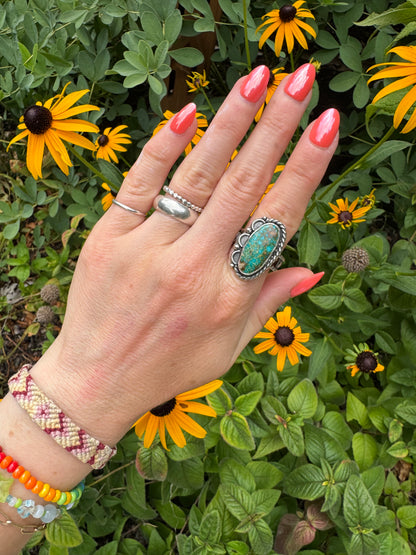 Catalina Turquoise Ring - Size 8 1/2