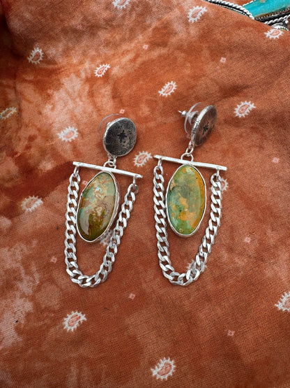 Evans "Jefferson" Statement earrings