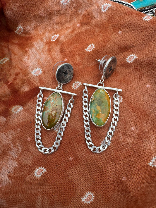 Evans "Jefferson" Statement earrings