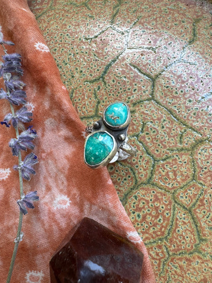 Carico Lake Turquoise Ring - Size 6 1/2