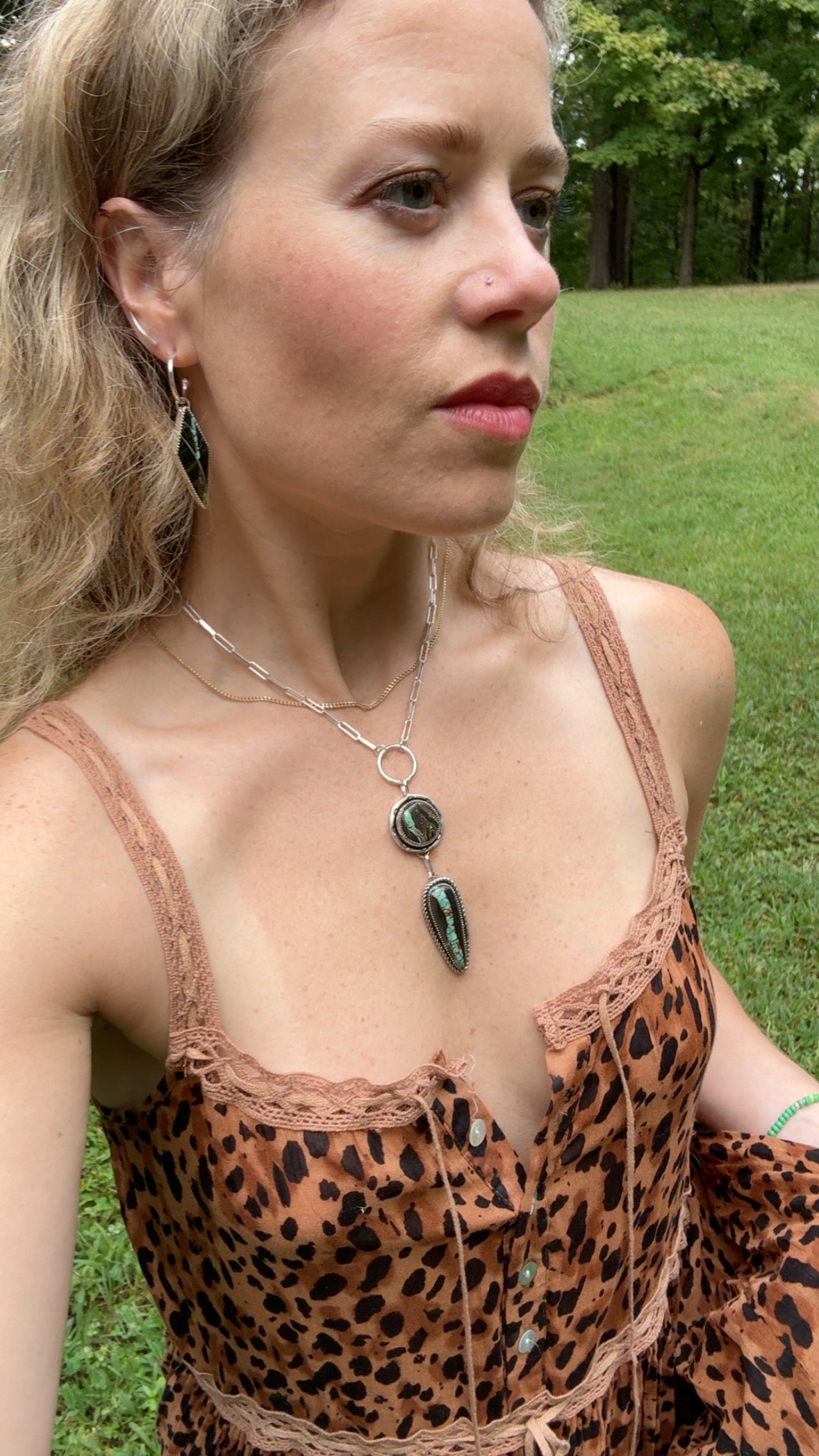 Black Jack Turquoise Lariat
