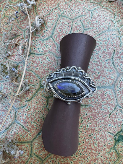 Labradorite "Seer" Ring - Size 5 1/4