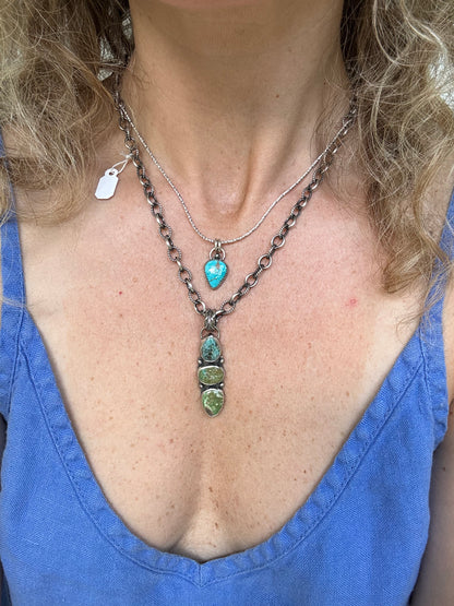 Fox Turquoise Necklace no.2