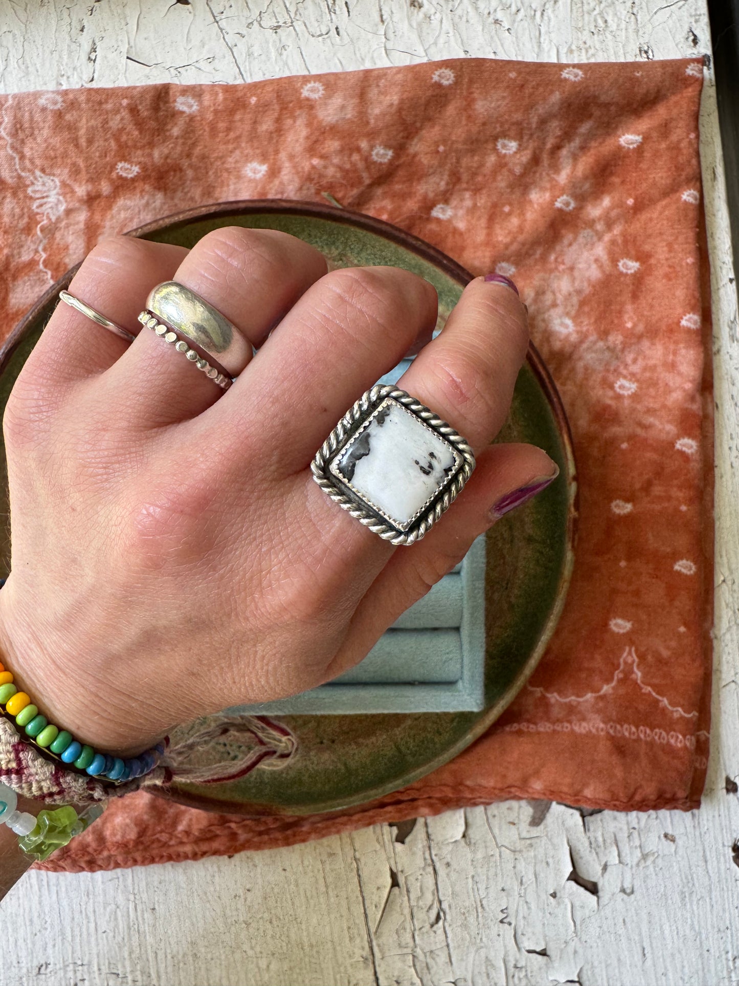 White Buffalo Ring no. 2 - Size 9
