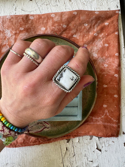 White Buffalo Ring no. 2 - Size 9