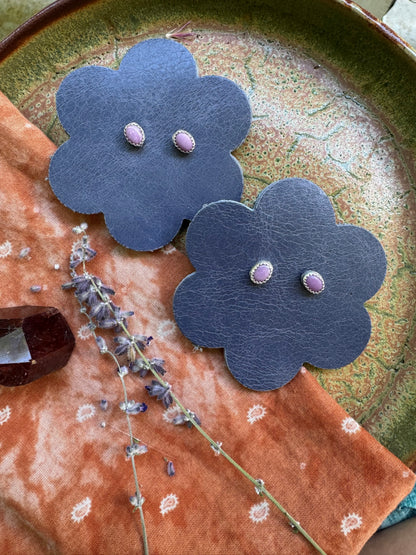 Phosphosiderite Purple Studs