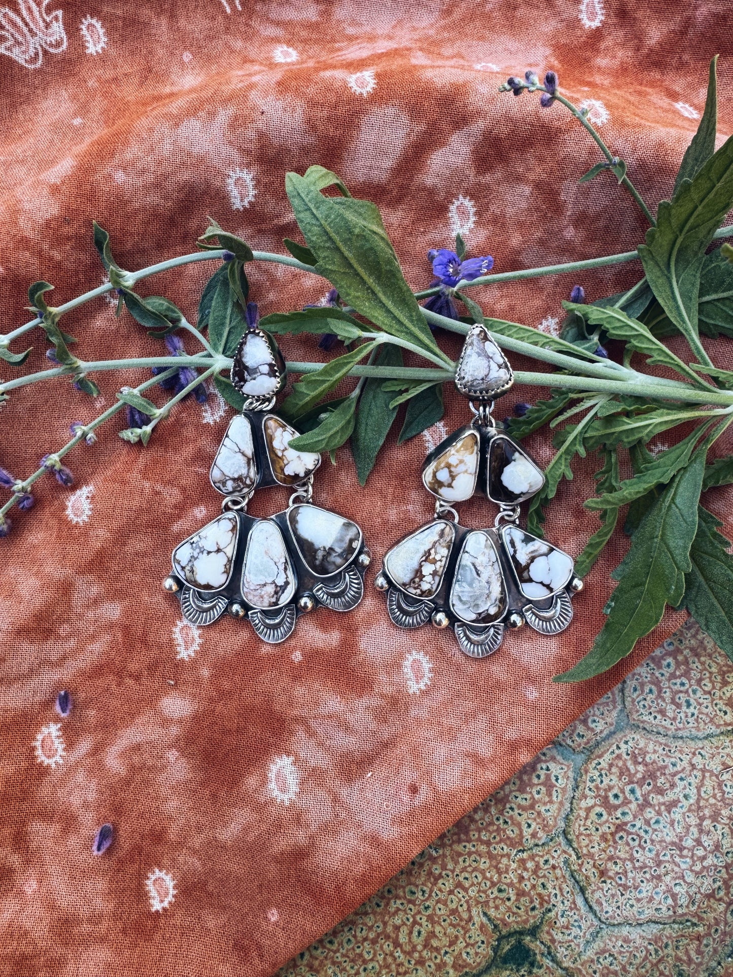 Wild Horse "Sugar Pine" Statement Earrings