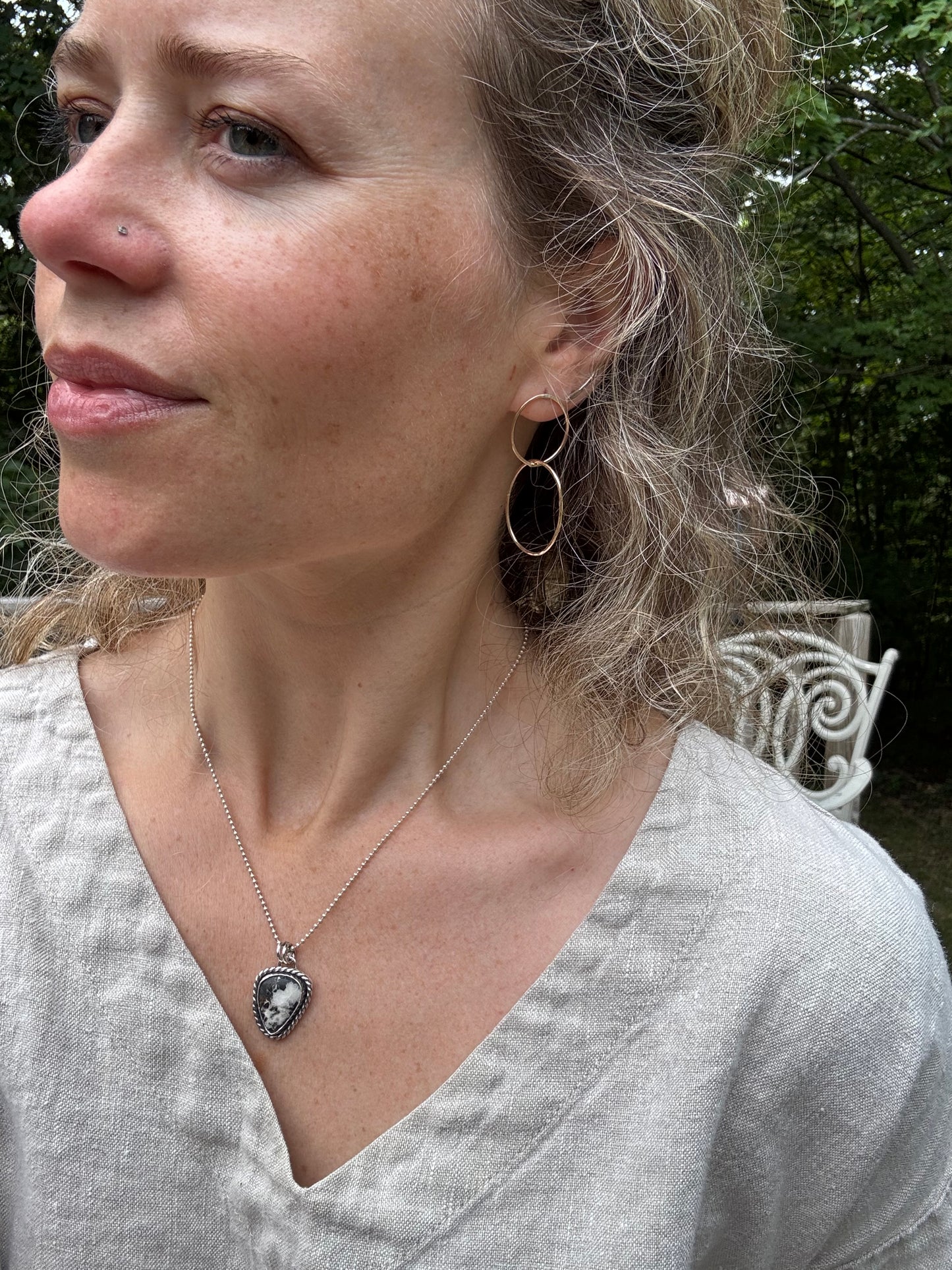 Double Full Circles - 14k Gold Filled