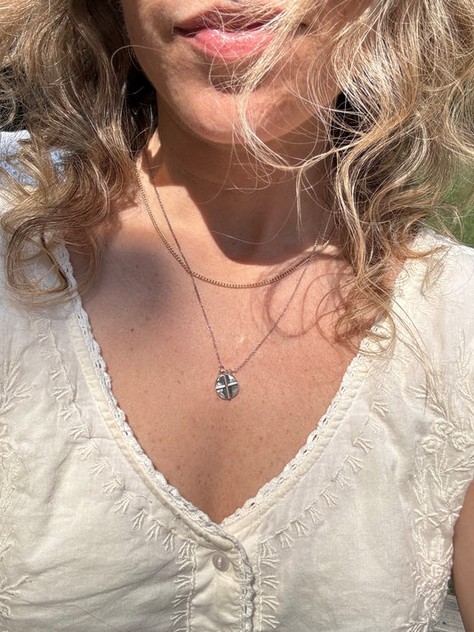 Wild Cross Charm Pendant