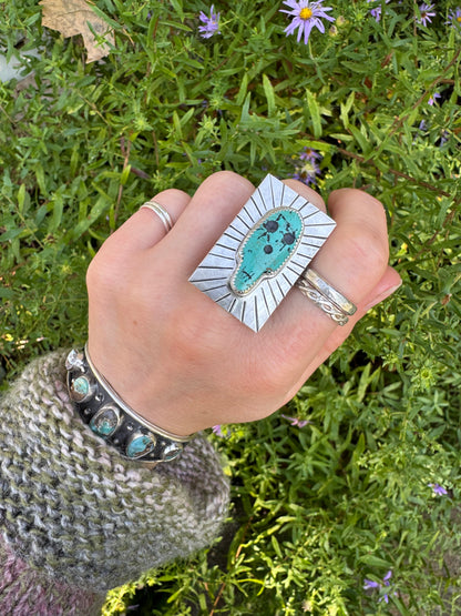 Friendly Faces - Campitos Turquoise Size 6 3/4