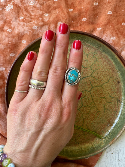 Sonoran Gem Turquoise Ring - Size 5 1/2