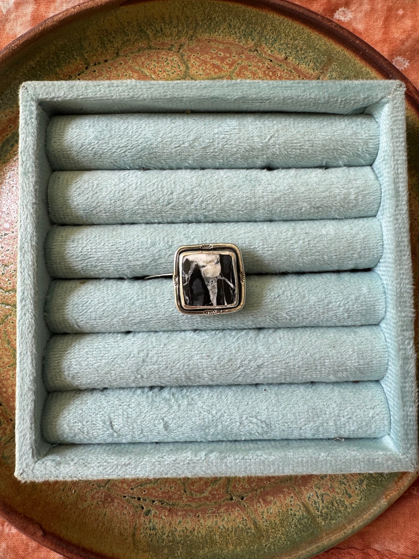 White Buffalo Ring no. 1 - Size  8 1/2