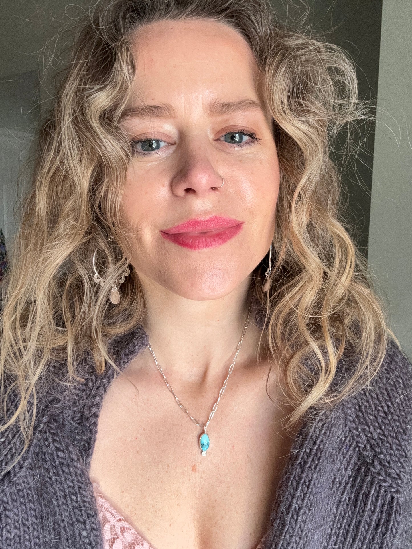 Turquoise Dainty Drop - no.5