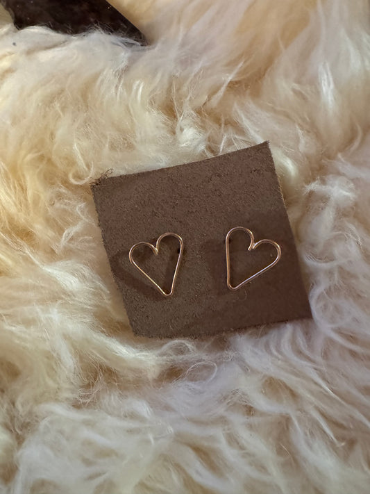 LOVER 14K GF Studs