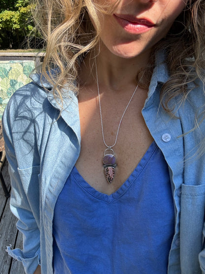 Pink & Purple Pendant