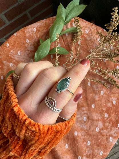 Mint Kyanite "Waypoint" Ring - Size 6